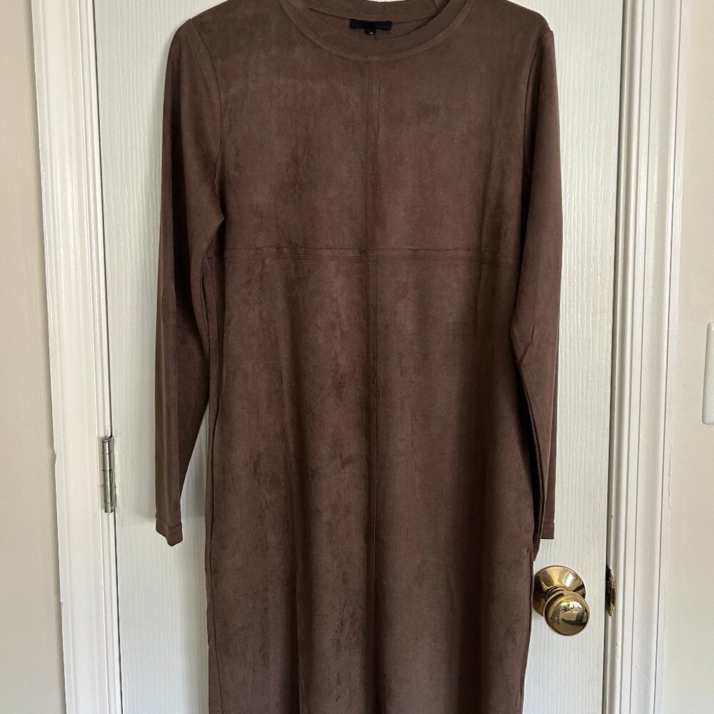 Joh Faux Suede Dress